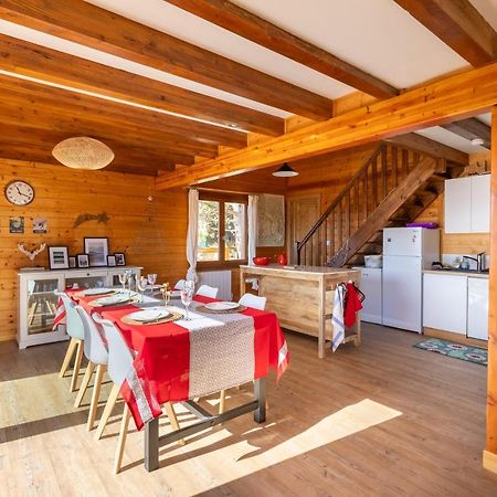 Chalet Les Tilleuls - Jolie Vue Montagne Et Lac Les Angles  Dış mekan fotoğraf