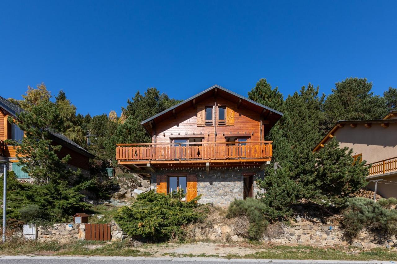 Chalet Les Tilleuls - Jolie Vue Montagne Et Lac Les Angles  Dış mekan fotoğraf