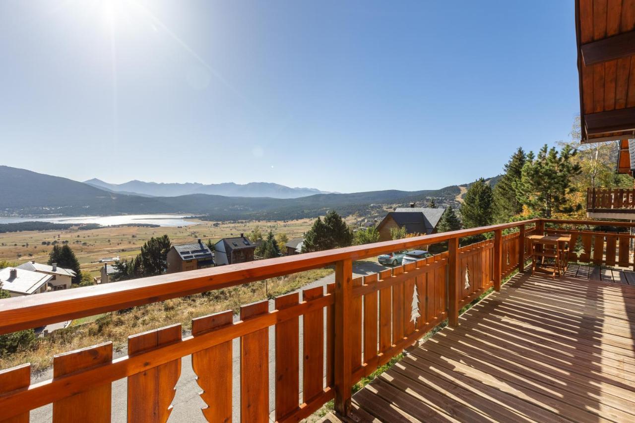 Chalet Les Tilleuls - Jolie Vue Montagne Et Lac Les Angles  Dış mekan fotoğraf