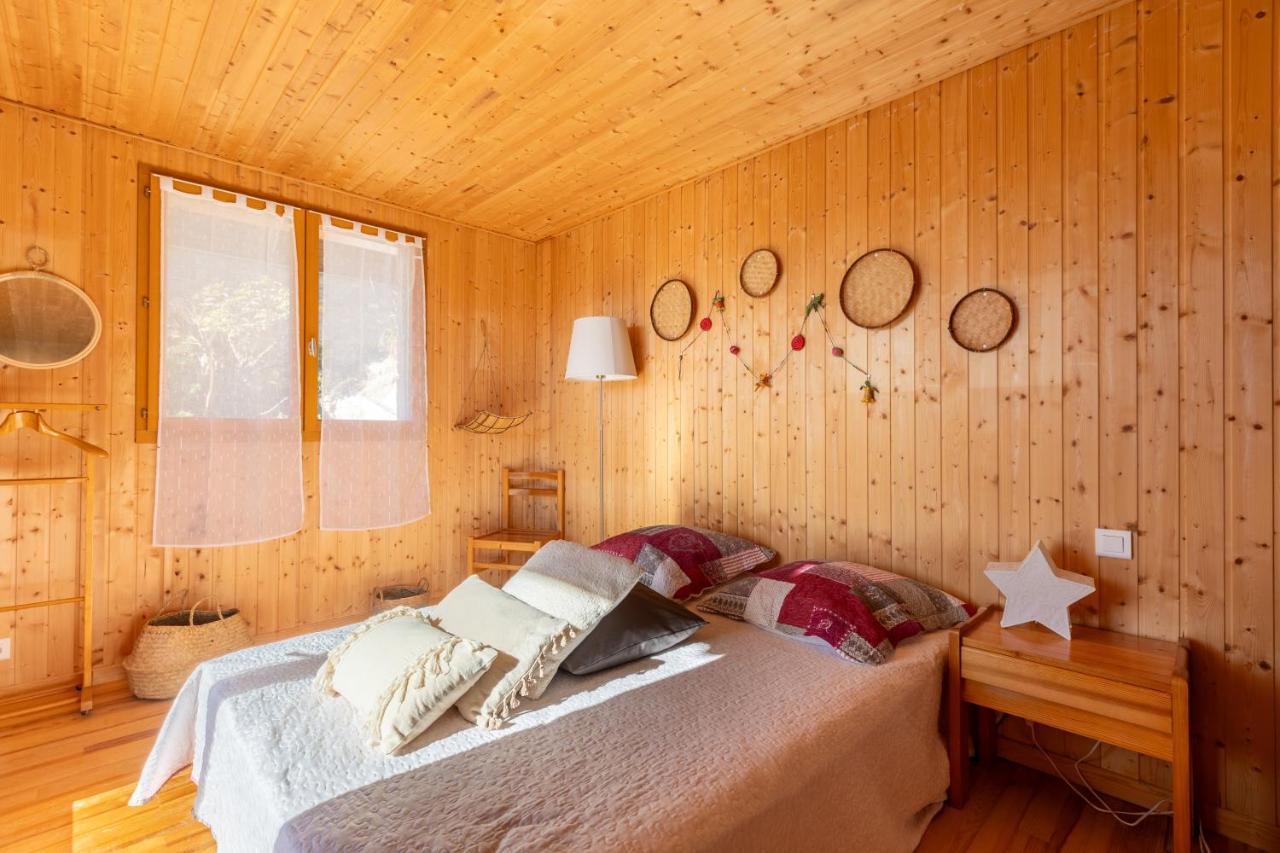 Chalet Les Tilleuls - Jolie Vue Montagne Et Lac Les Angles  Dış mekan fotoğraf